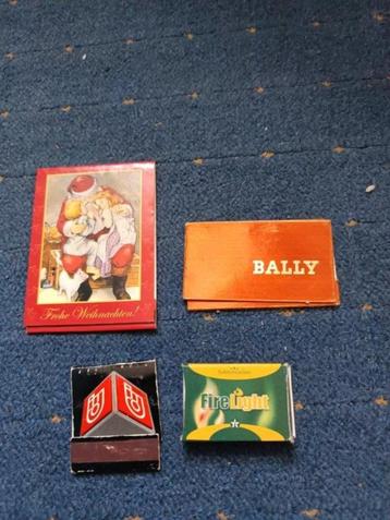 4 oude luciferdoosjes beschikbaar voor biedingen