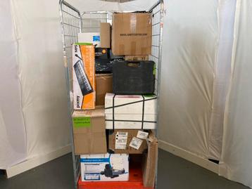 kar8 Rolcontainer met Restanten / Overbevindingen / Retouren beschikbaar voor biedingen