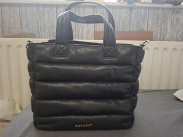 Burkely Drowsy Dani zwarte leren damestas beschikbaar voor biedingen