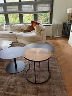 ❤️ Set 3 design salontafels / salontafel ❤️, Huis en Inrichting, Tafels | Salontafels, Ophalen, 50 tot 100 cm, Rond, Zo goed als nieuw