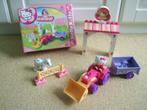 Hello Kitty bouwblokken tractor van Unico Plus, Complete set, Gebruikt, Ophalen