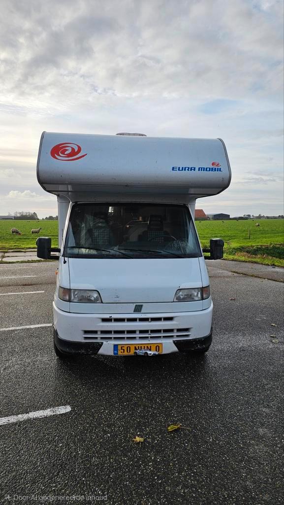 Fiat Ducato Camper - Klaar voor avontuur!, Caravans en Kamperen, Campers, Particulier, tot en met 4, Alkoof, Eura Mobil, Fiat