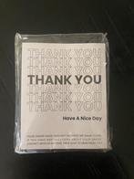 Stickers thank you, Ophalen of Verzenden, Nieuw, Overige typen