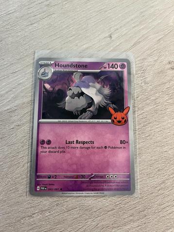 Houndstone 043/091 Trick or Trade 2024 - Pokémon Kaart beschikbaar voor biedingen