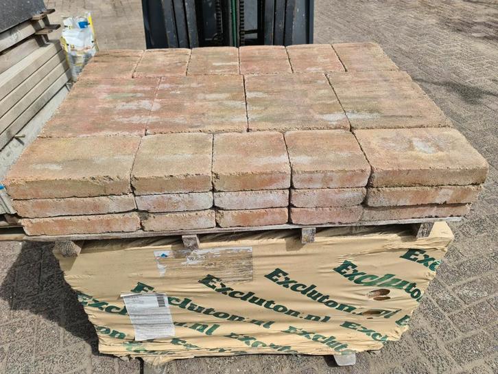 Excluton abbeystone Toscaans Wildverband 14m2, Tuin en Terras, Tegels en Klinkers, Terrastegels, Beton, Ophalen of Verzenden