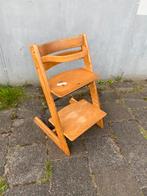 TRIPP TRAPP STOKKE met beugel naturel, goed en stevige staat, Ophalen, Zo goed als nieuw, Meegroeistoel