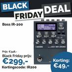 Boss IR-200 - Amp & IR Cabinet Simulator