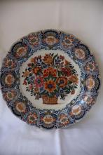 Vintage Makkum Tichelaar groot sierbord 1940-1960, Antiek en Kunst, Ophalen of Verzenden