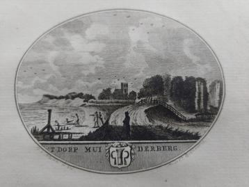 63 / Muiderberg - Gravure uit 1793 door Oleffen & Bakker beschikbaar voor biedingen