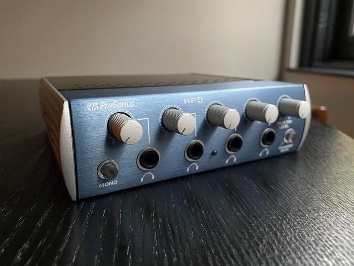 PreSonus HP4 4-kanaals hoofdtelefoonversterker, Computers en Software, Geluidskaarten, Gebruikt, Extern, Ophalen