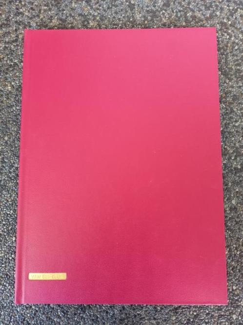 * Vintage postzegelalbum insteekboek Van der Kolk rood *, Postzegels en Munten, Postzegels | Toebehoren, Verzamelalbum, Verzenden