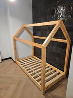 Huisjes bed 70x140cm - Nieuwstaat!, Ophalen, Nieuw, 140 tot 160 cm, Lattenbodem