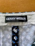 i212 Gerry Weber maat 40=M broek 7/8e blauw/wit, Maat 38/40 (M), Blauw, Ophalen of Verzenden, Zo goed als nieuw