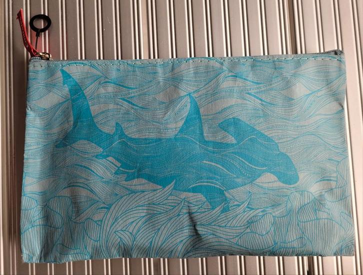 Emirates amenity kit hammerhead shark (blauw), Sieraden, Tassen en Uiterlijk, Toilettassen, Nieuw, Blauw, Ophalen of Verzenden