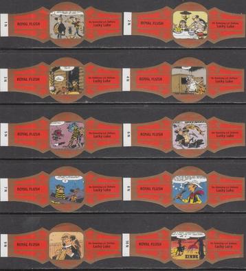 Sigarenbanden Lucky Luke De Genezing v.d. Daltons, RF 1N-10N beschikbaar voor biedingen