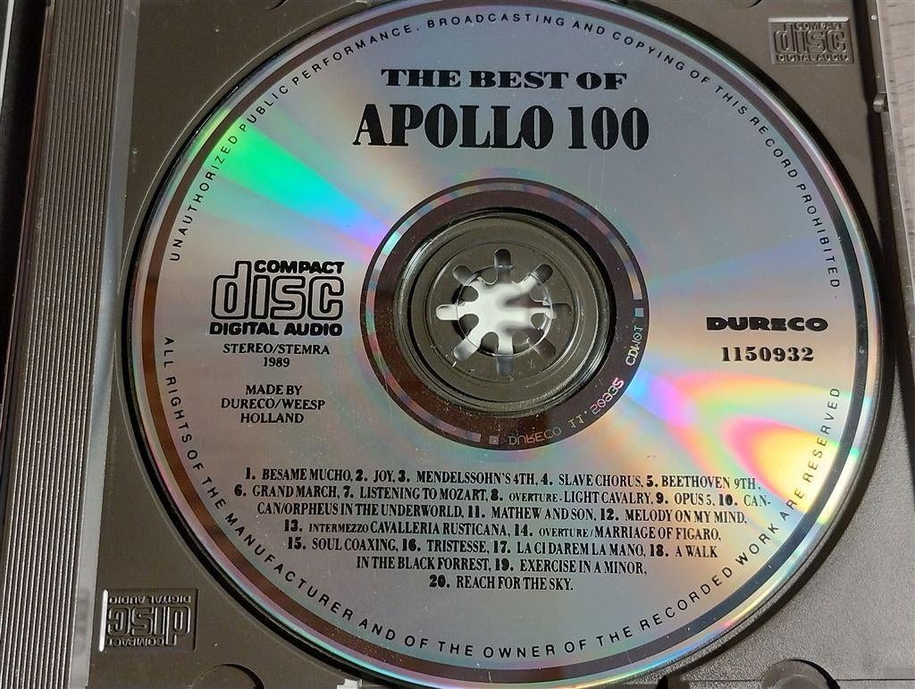Apollo 100 ‎- The Best Of Apollo 100, Ophalen of Verzenden, Zo goed als nieuw, Poprock
