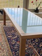 Salontafel, Huis en Inrichting, Ophalen, Gebruikt, 100 tot 150 cm, Glas