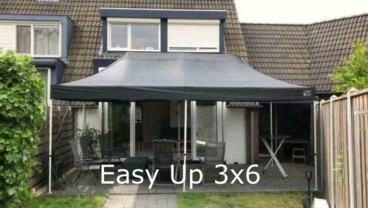 Partytent, Easy-up,Tent verhuur / huren / te huur Nijkerk., Hobby en Vrije tijd, Feestartikelen | Verhuur, Zo goed als nieuw, Overige