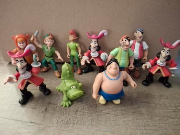 Disney Peter Pan speelgoed figuren  beschikbaar voor biedingen