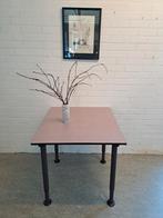 Te koop vintage Gispen tafel in hoogte verstelbaar, Huis en Inrichting, Ophalen, Gebruikt, Rechthoekig, 50 tot 100 cm