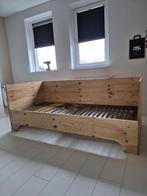 Eenpersoonsbed zonder lattenbodem (2 bedden beschikbaar), Kinderen en Baby's, Kinderkamer | Bedden, Ophalen, 85 tot 100 cm, Zo goed als nieuw