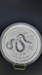 Year of the Snake 2013 1 kg - 999 zilver - Lunar II, Ophalen of Verzenden, Losse munt, Zilver
