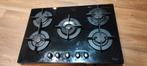 Hotpoint Ariston gaskookplaat 75 cm – 5 gaspitten, Ophalen, Gebruikt, Minder dan 85 cm, 60 cm of meer