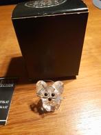 Mini muis van Oostenrijks kristal Goldina art collection, Ophalen of Verzenden