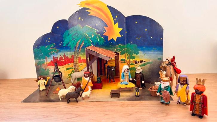 Kerststal 3996 Playmobil en de Drie Wijzen uit het Oostenset, Kinderen en Baby's, Speelgoed | Playmobil, Zo goed als nieuw, Complete set