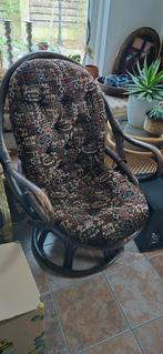 Set van 2 rotan vintage manou draaifauteuils, Ophalen