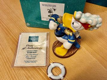 Disney WDCC Animators' Choice Donald Duck admiral duck beschikbaar voor biedingen