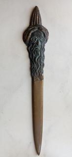 Briefopener van brons of messing HandMade in Israel, Antiek en Kunst, Verzenden