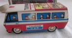 Vintage Blikken bus frictie MF 134 made in China in doos., Antiek en Kunst, Antiek | Speelgoed, Ophalen of Verzenden