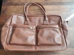 Bruine tas met veel vakken, 30 cm of meer, Bruin, Ophalen of Verzenden, Nieuw