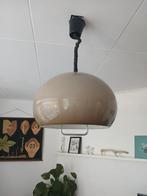 Grote Vintage Retro Mushroom hanglamp bollamp bruin, Huis en Inrichting, Ophalen of Verzenden, Gebruikt, Minder dan 50 cm