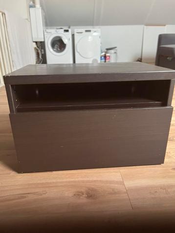 Gratis afhalen; IKEA nachtkastje donker bruin