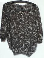 Only blouse met patroon in maat M 38, Kleding | Dames, Blouses en Tunieken, Ophalen of Verzenden, Zo goed als nieuw, Maat 38/40 (M)