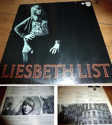  Liesbeth List Liesbeth List LP Boek en Plaat 1967 redelijk-