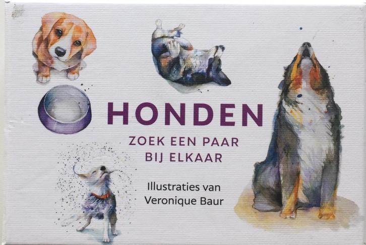 HONDEN MEMO SPEL - Zoek een paar bij elkaar, Hobby en Vrije tijd, Gezelschapsspellen | Kaartspellen, Nieuw, Een of twee spelers