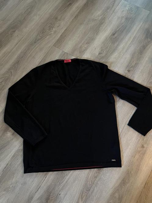HUGO BOSS   herentrui  MAAT XXL  ALS NIEUW (WOOL), Kleding | Heren, Truien en Vesten, Zo goed als nieuw, Overige maten, Zwart