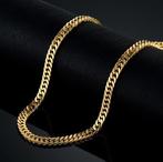 Gouden heren ketting (nieuw) (Trendfox), Sieraden, Tassen en Uiterlijk, Kettingen, Ophalen of Verzenden, Nieuw, Goud
