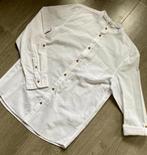 NIEUW mooie witte blouse met mooi kraagje , mt 170, Ophalen of Verzenden, Nieuw, Jongen, Overhemd of Blouse