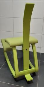 Varier [ Stokke} Variable Balans kniestoel met rug, Huis en Inrichting, Ophalen, Ergonomisch, Groen, Bureaustoel