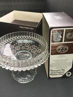 Vintage Walther Glas Taartplateau/Fruitschaal met Doos, Ophalen of Verzenden, Nieuw