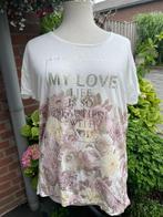 2x shirt C&A mt 46, Wit, C & A, Zo goed als nieuw, Shirt of Top