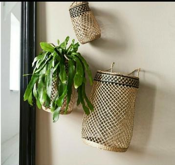 Riviera maison rustic rattan sante fe basket set  beschikbaar voor biedingen