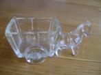 vintage glazen paard met kar, Antiek en Kunst, Ophalen of Verzenden