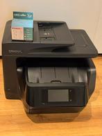 HP Officejet Pro 8725 - Zo goed als nieuw + inkt, Ophalen, Faxen, Inkjetprinter, All-in-one