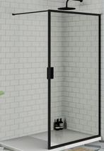 Douchewand inloopdouche zwarte rand 120x200, Ophalen of Verzenden, Nieuw, Douche