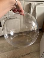 2 Ikea glass hanglamp, Huis en Inrichting, Lampen | Hanglampen, Ophalen, Gebruikt, Glas, Minder dan 50 cm